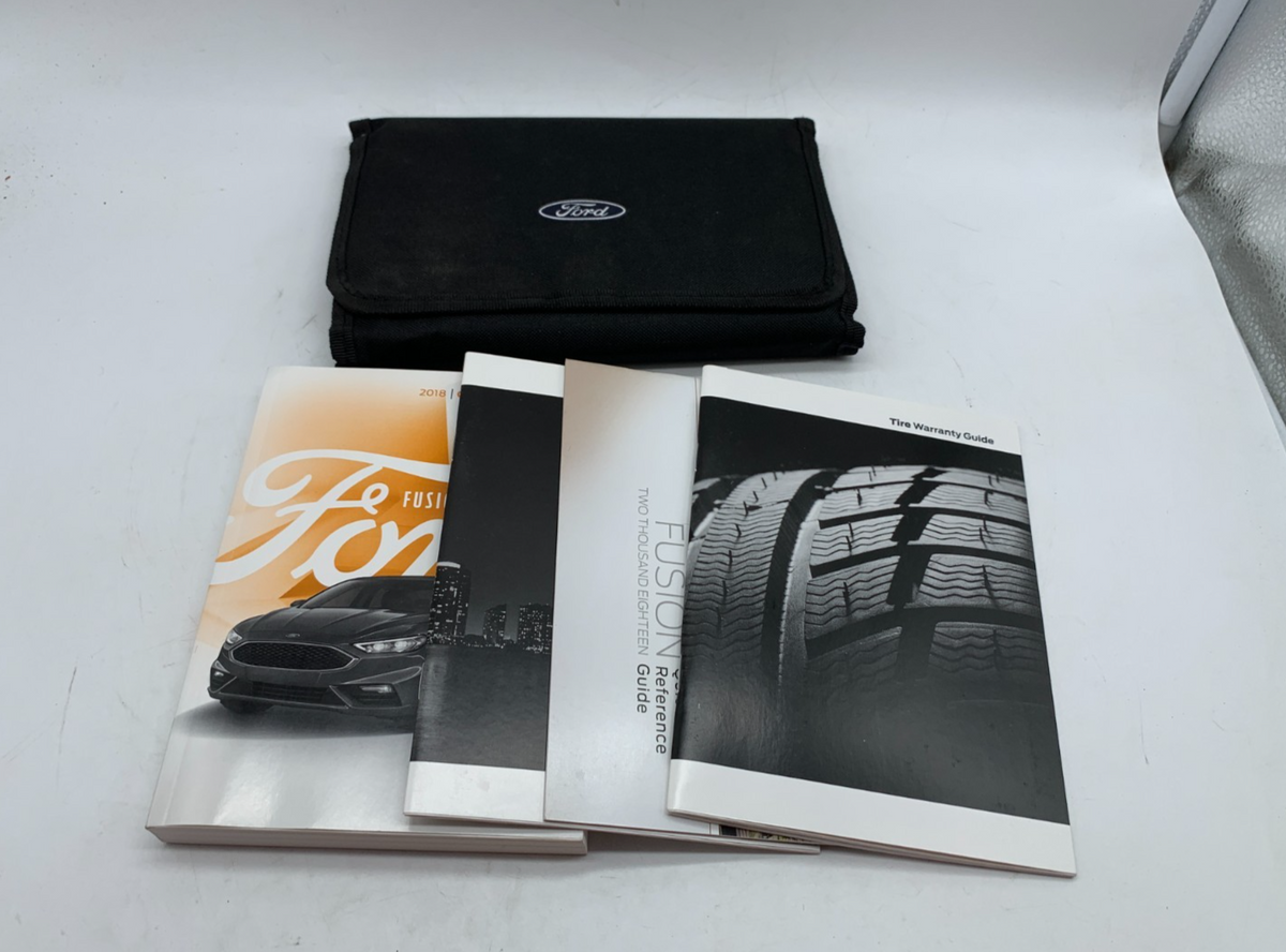 2018 Ford Fusion Owners Manual Set with Case OEM B03B35006