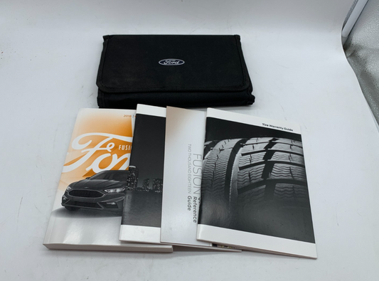 2018 Ford Fusion Owners Manual Set with Case OEM B03B35006