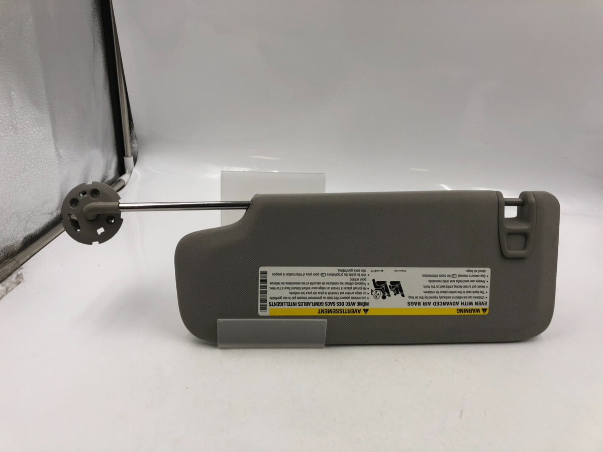 2004-2012 Chevrolet Malibu Passenger Sun Visor Gray OEM D03B30062