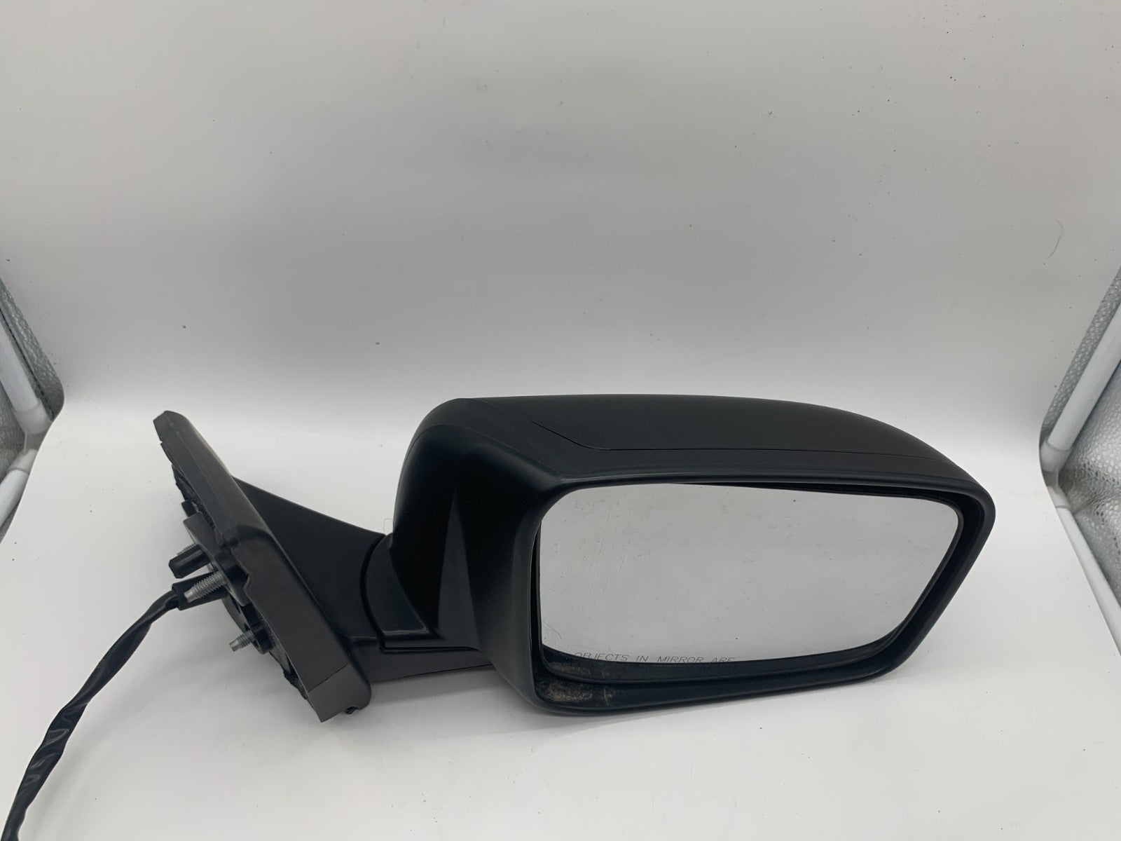 2008-2015 Nissan Rogue Passenger Side View Power Door Mirror Black OEM