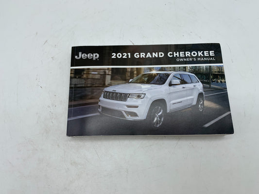 2021 Jeep Grand Cherokee Owners Manual OEM A03B43012