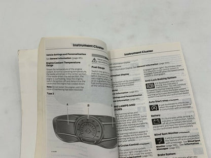 2014 Ford Fusion Owners Manual Set with Case OEM R01B14001