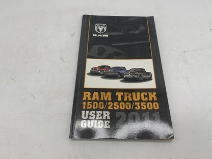 2011 Ram 1500 2500 3500 Owners Manual Set with Case OEM A01B49042