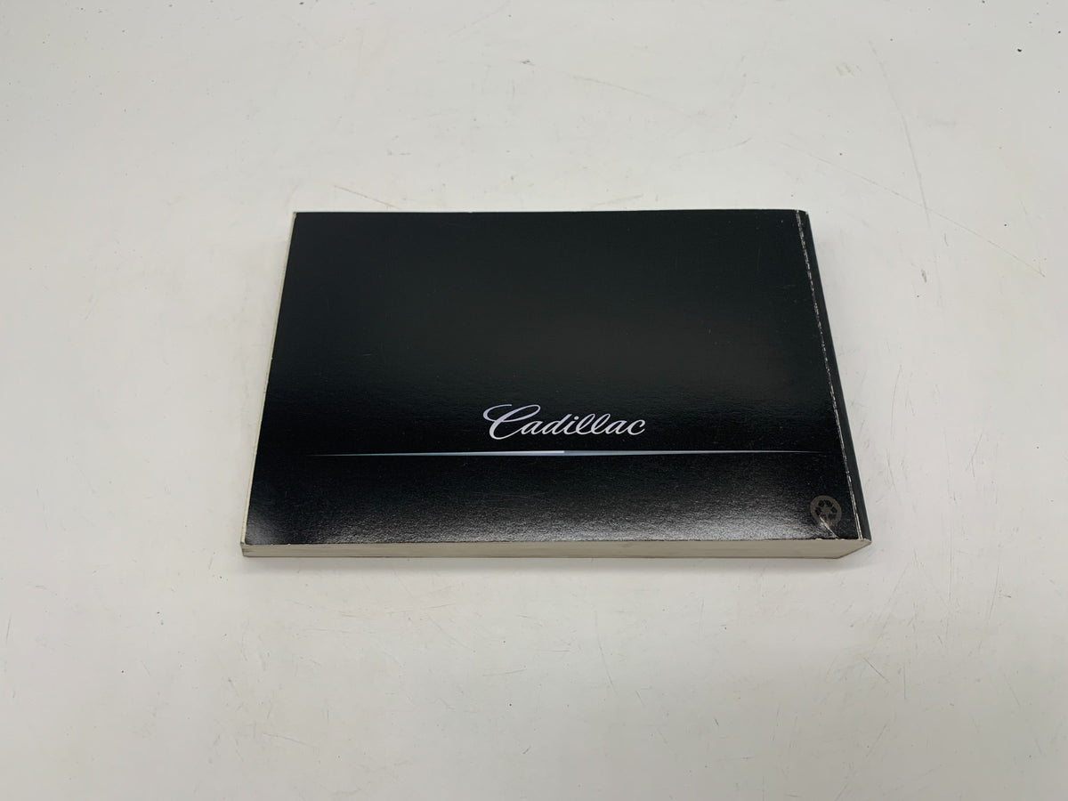 2001 Cadillac DeVille Owners Manual Set with Case OEM A01B02007