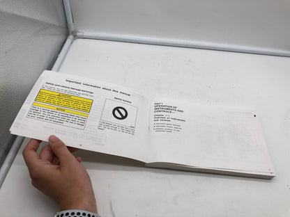 1999 Toyota Camry Owners Manual OEM D04B70014