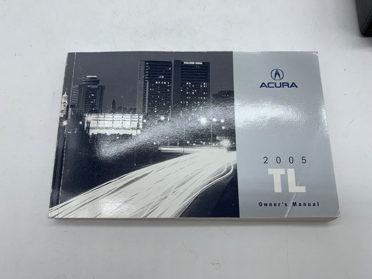 2005 Acura TL Owners Manual Set with Case OEM R01B18015