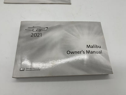 2021 Chevrolet Malibu Owners Manual Set OEM A02B54008