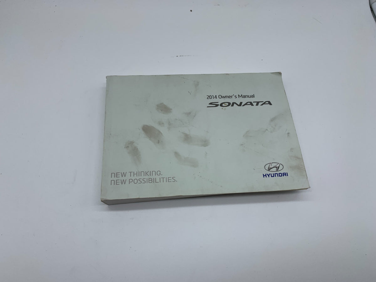 2014 Hyundai Sonata Owners Manual OEM B02B16012