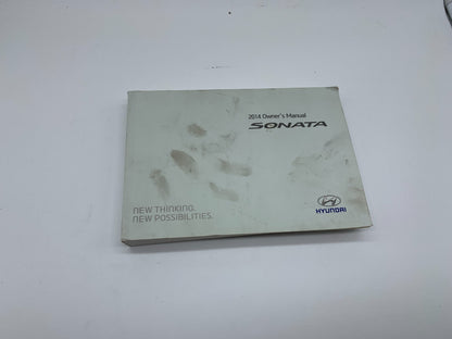2014 Hyundai Sonata Owners Manual OEM B02B16012