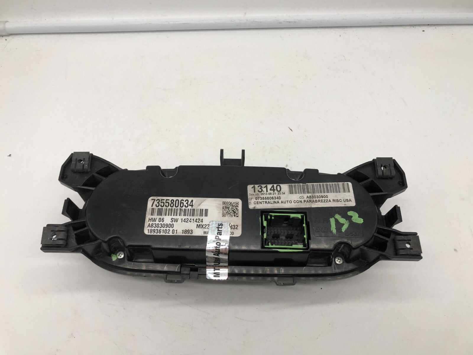 2014-2017 Fiat 500 AC Heater Climate Control Unit OEM C03B45059