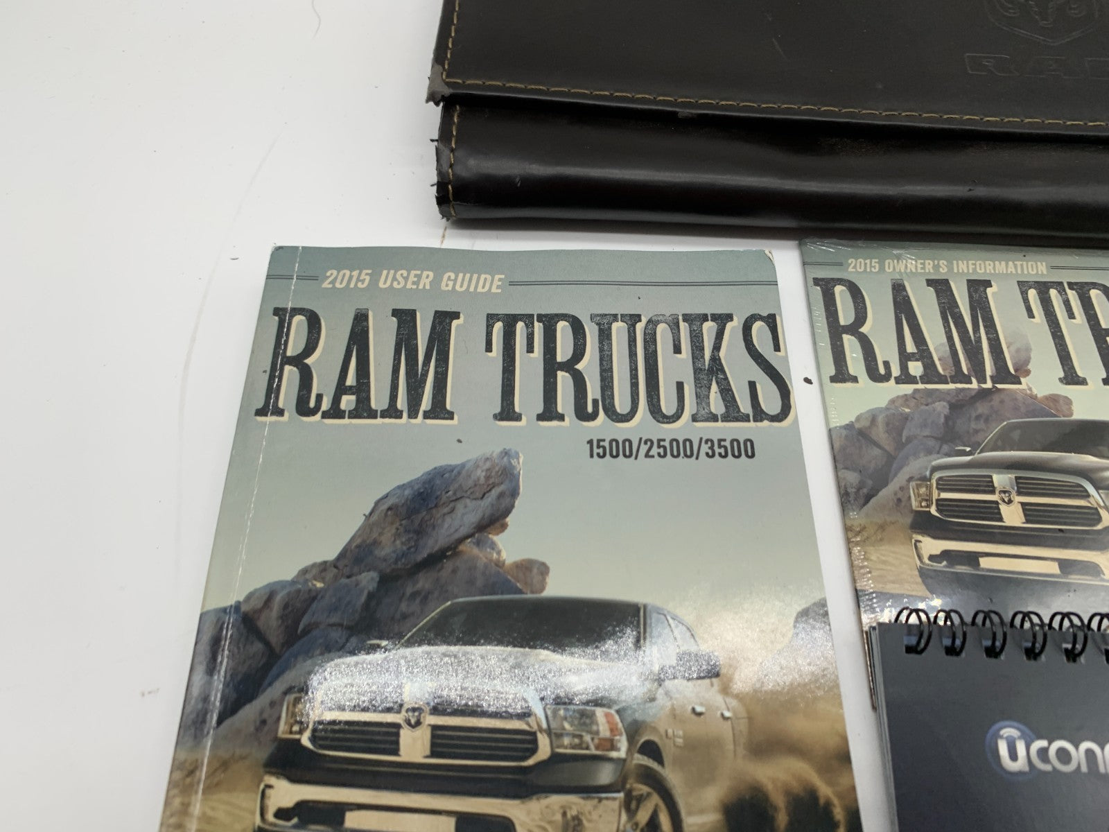 2015 Ram 1500 Owners Manual Users Guide Set with Case OEM B01B04047