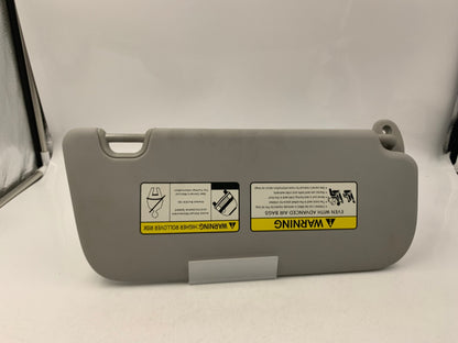 2014-2019 Kia Soul Driver Sun Visor Gray OEM B02B44022