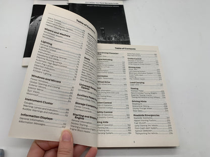 2017 Ford Fusion Owners Manual Set with Case OEM A03B13008