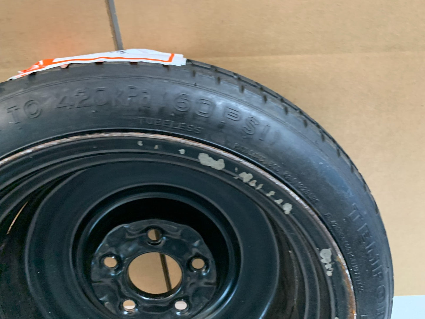 2004-2009 Mazda 3 Mazda3 15" Spare Tire Compact Donut T115/70D15 OEM
