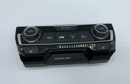 2016-2018 Honda Civic AC Heater Climate Control Unit OEM D01B42017
