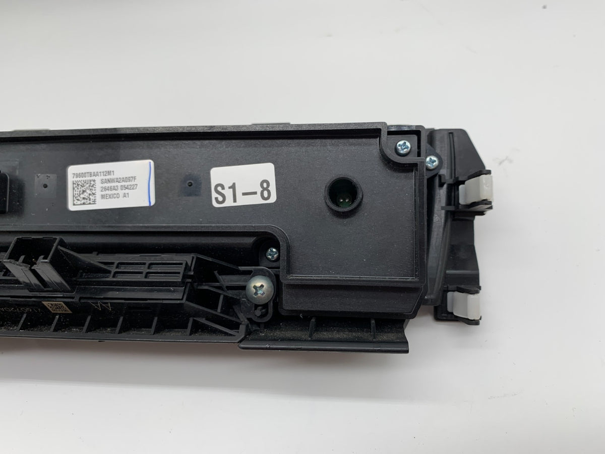 2017-2021 Honda Civic AC Heater Climate Control Unit OEM A02B09012