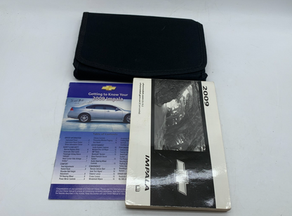 2009 Chevrolet Impala Owners Manual Set with Case OEM D03B50007