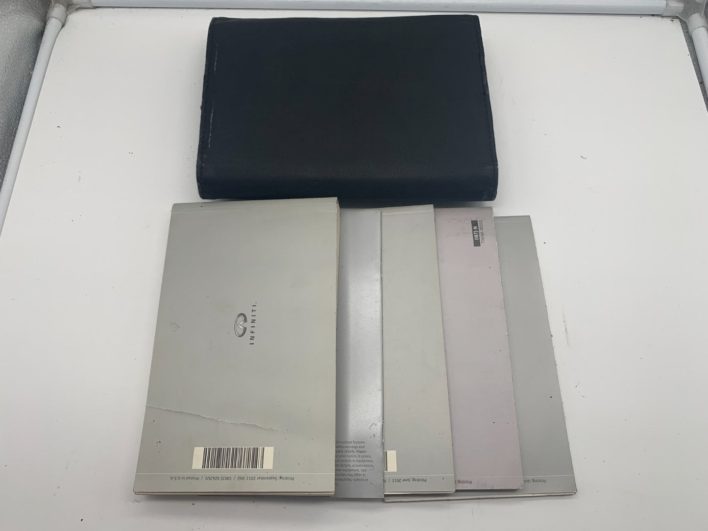 2012 Infiniti QX Owners Manual Set with Case OEM C03B11026