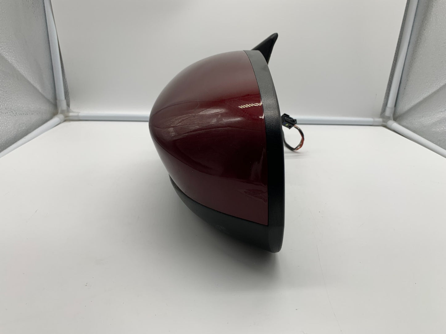 2014-2021 Jeep Cherokee Driver Side View Power Door Mirror Red OEM B04B45001