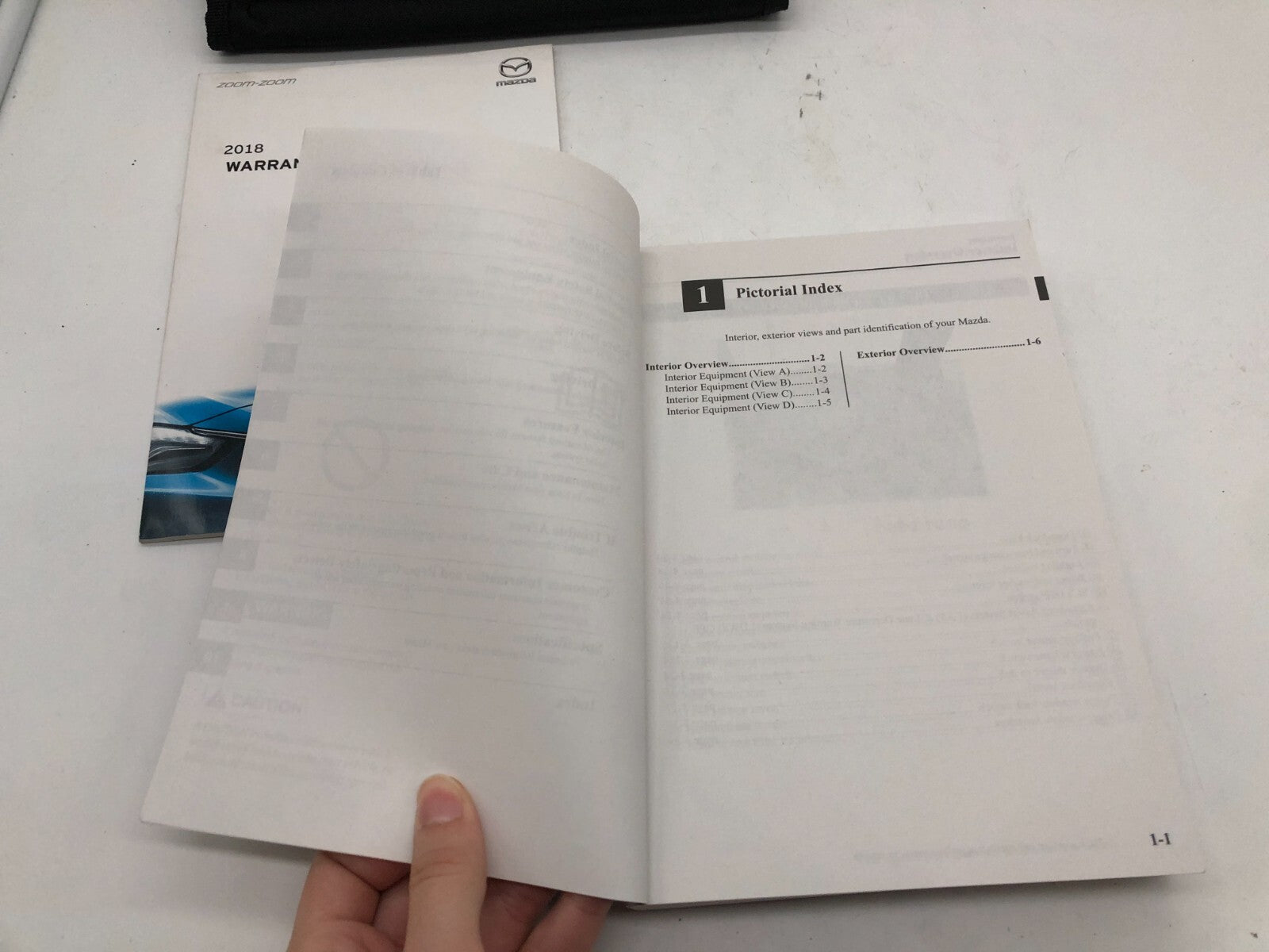 2018 Mazda CX-9 CX9 Owners Manual Set with Case OEM C02B40010