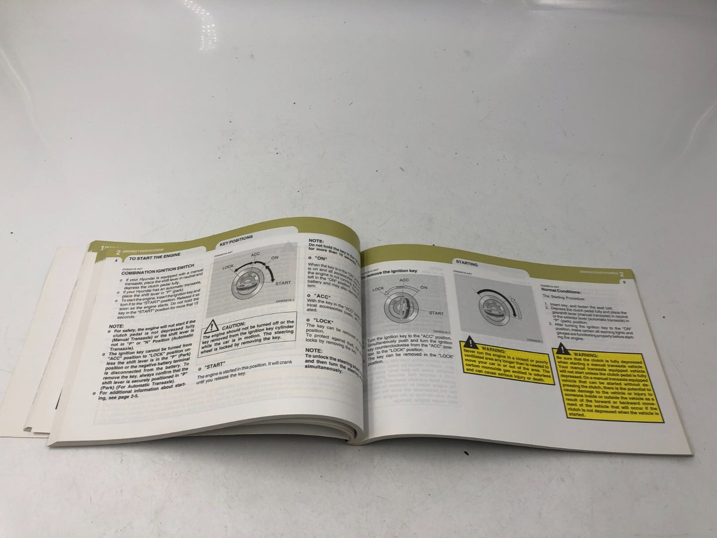 2004 Hyundai Santa FE Owners Manual OEM C04B59007