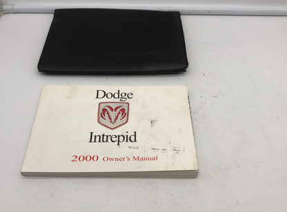 2000 Dodge Intrepid Owners Manual with Case OEM A01B42041