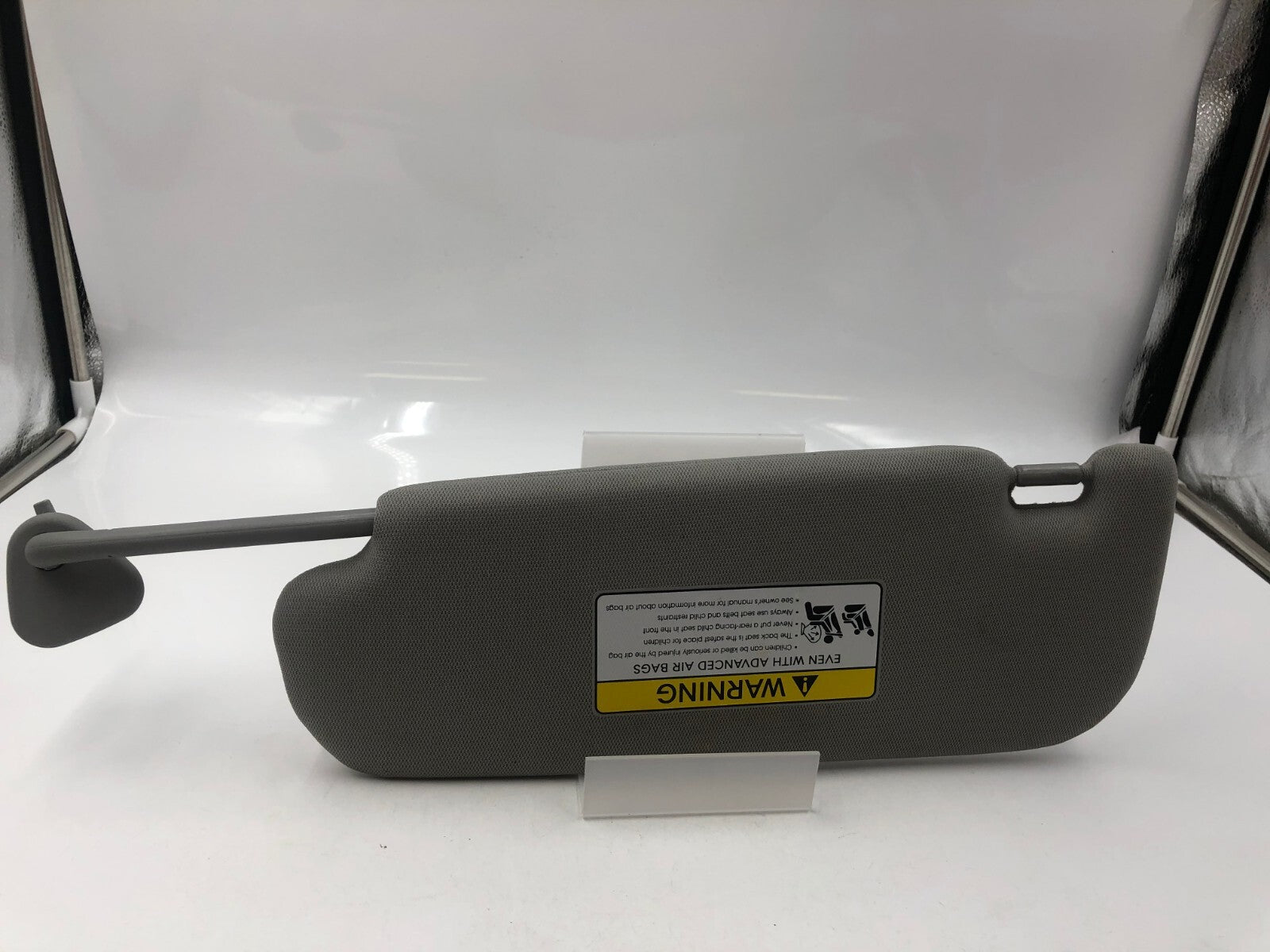 2011-2016 Kia Optima Passenger Sun Visor Gray OEM C03B06057