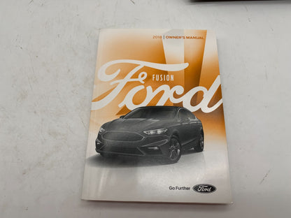 2018 Ford Fusion Owners Manual Set with Case OEM B03B35006