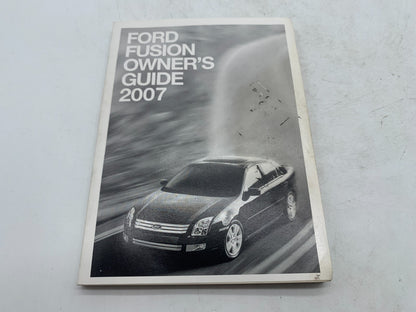 2007 Ford Fusion Owners Manual Set with Case OEM A03B07009
