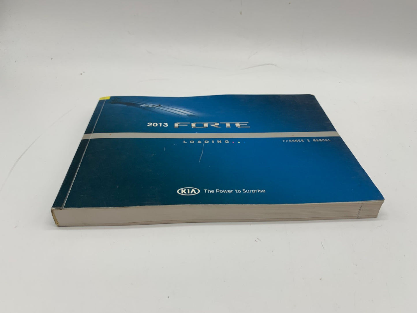 2013 Kia Forte Owners Manual Hanbook OEM B04B34031