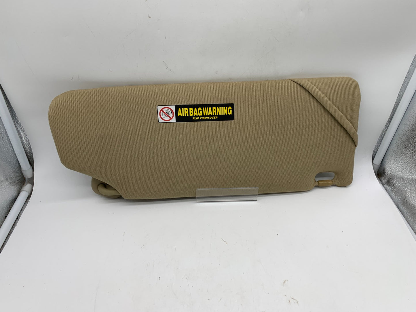 2006-2010 Honda Odyssey Driver Sun Visor Tan Illuminated OEM A04B42004