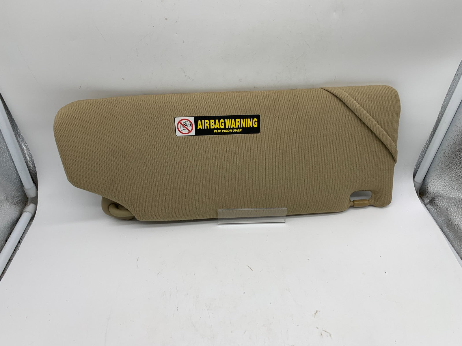 2006-2010 Honda Odyssey Driver Sun Visor Tan Illuminated OEM A04B42004