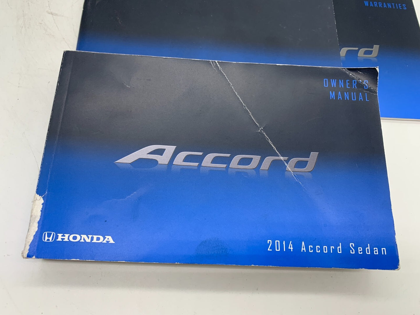 2014 Honda Accord Sedan Owners Manual Set with Case OEM B03B40079