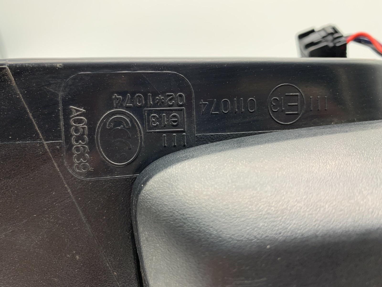 2007-2017 Jeep Compass Driver Side View Power Door Mirror Black OEM B04B47059