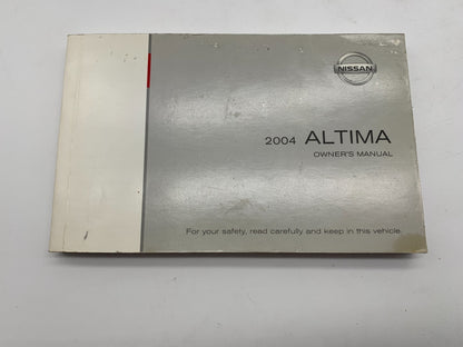 2003 Nissan Altima Owners Manual Set with Case OEM R01B17016