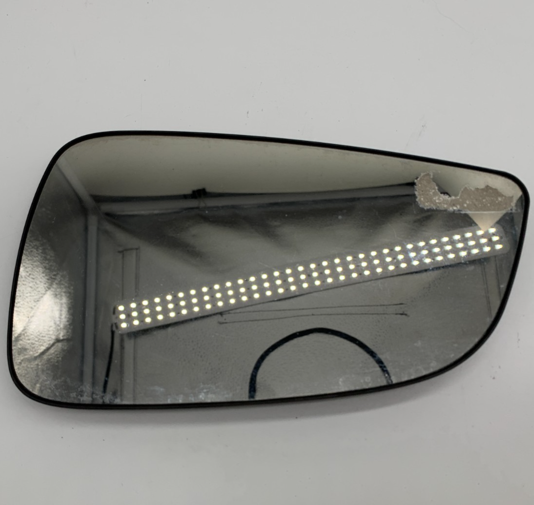 2008-2012 Chevrolet Malibu Driver Power Door Mirror Glass Only OEM D04B46005