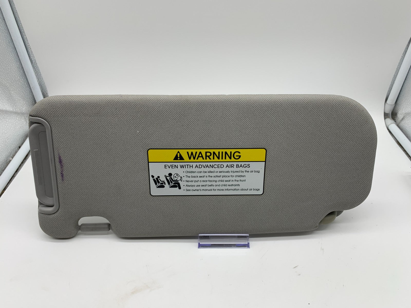 2010-2015 Hyundai Tucson Passenger Sun Visor Gray OEM B03B56027