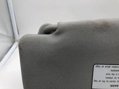 2007-2017 Mitsubishi Lancer Passenger Sun Visor Gray OEM A02B12004