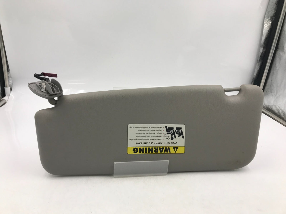 2006-2009 BMW 528i Passenger Sun Visor Gray Illuminated OEM D04B32083