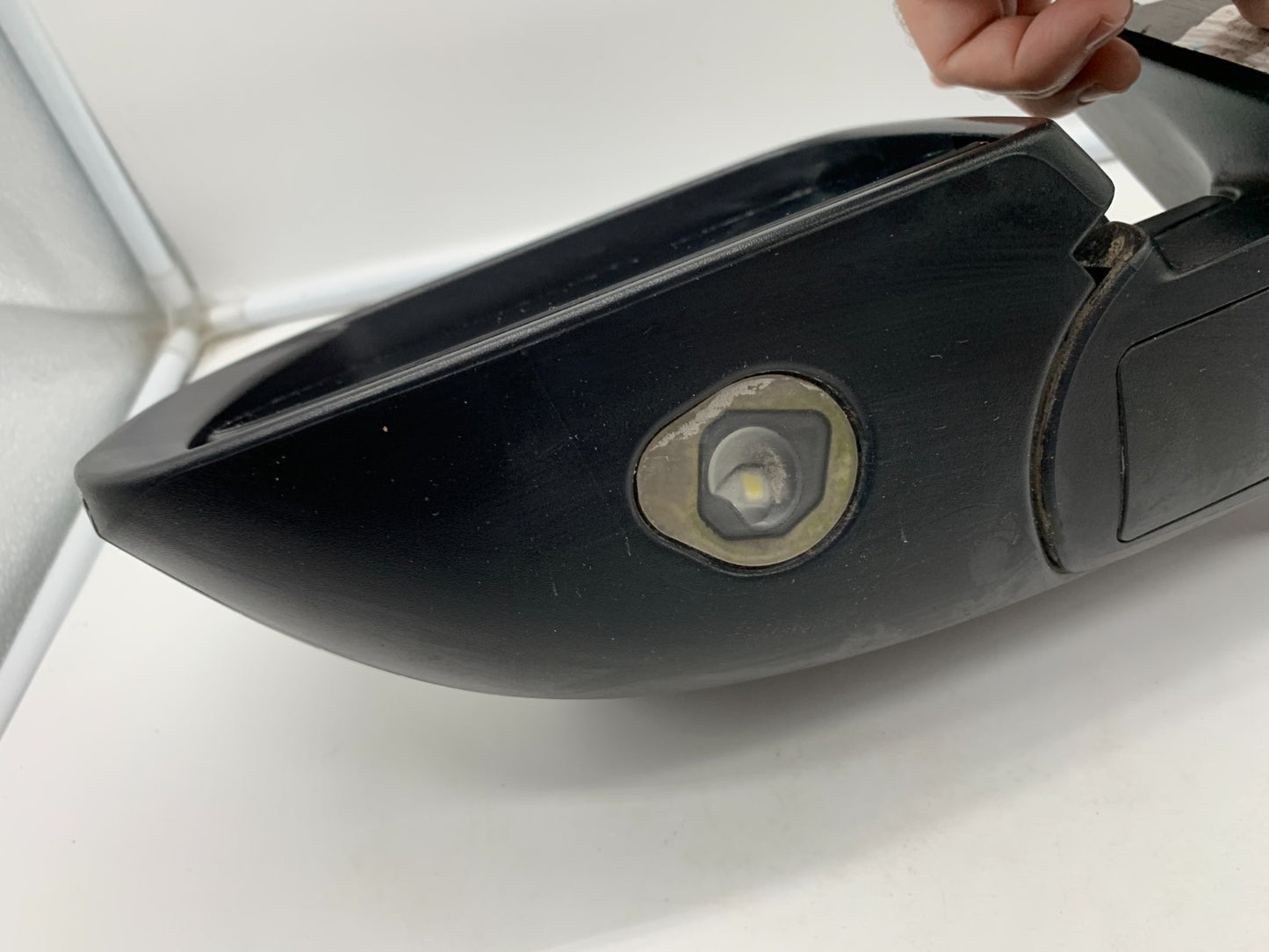 2014-2021 Jeep Cherokee Driver Side View Power Door Mirror Silver BSA OEM