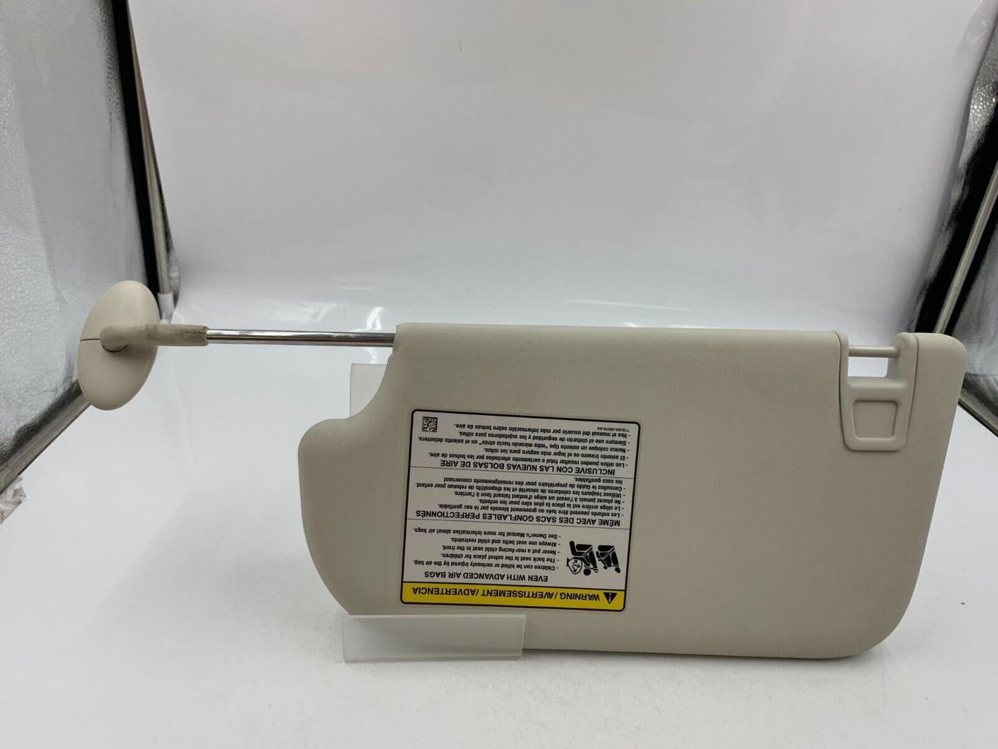 2013-2018 Ford Escape Passenger Sunvisor Sun Visor Gray OEM B03B52087