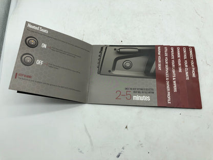 2021 Ram ProMaster 3500 Quick Start Guide OEM A01B16005