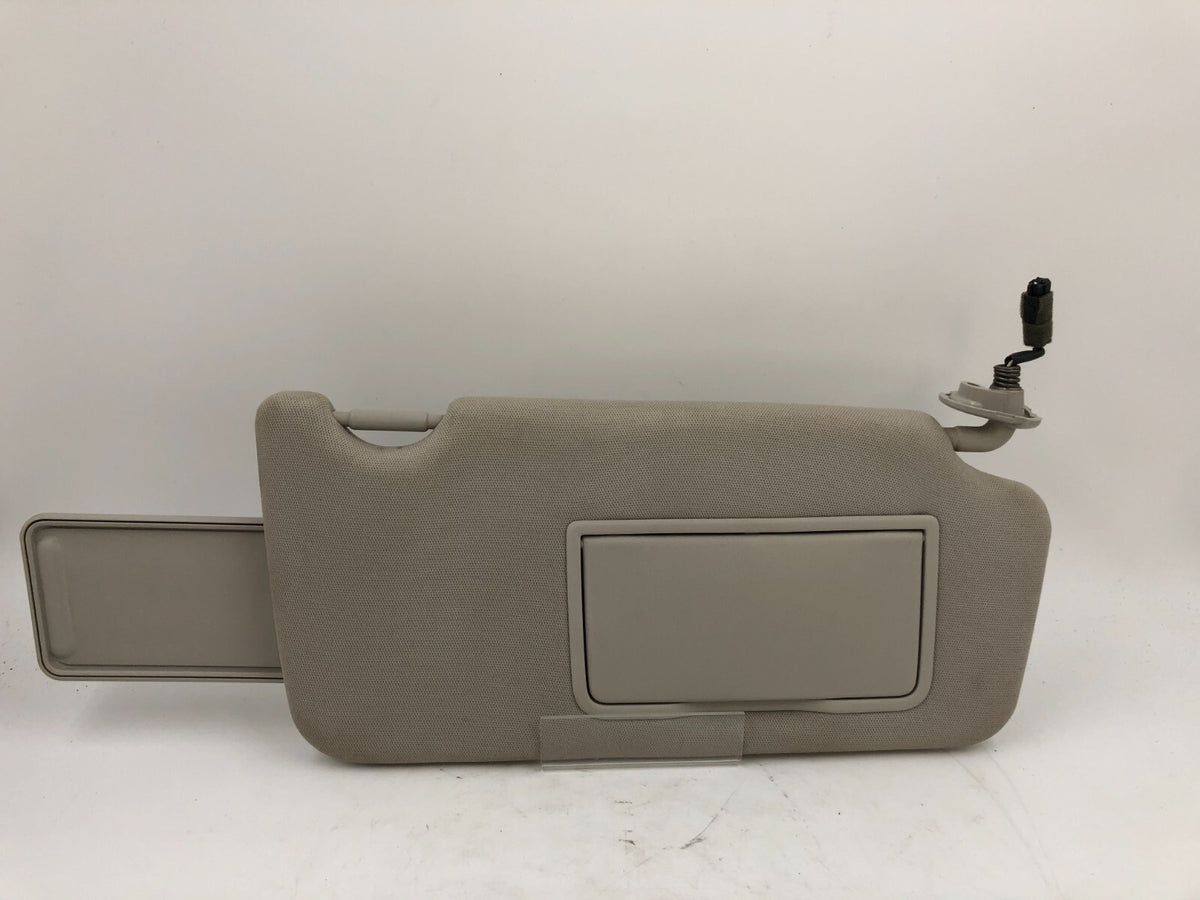 2010-2014 Subaru Legacy Passenger Sun Visor Gray Illuminated OEM B02B29005