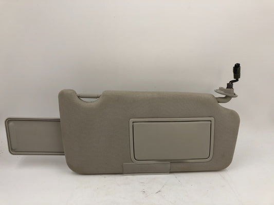 2010-2014 Subaru Legacy Passenger Sun Visor Gray Illuminated OEM B02B29005