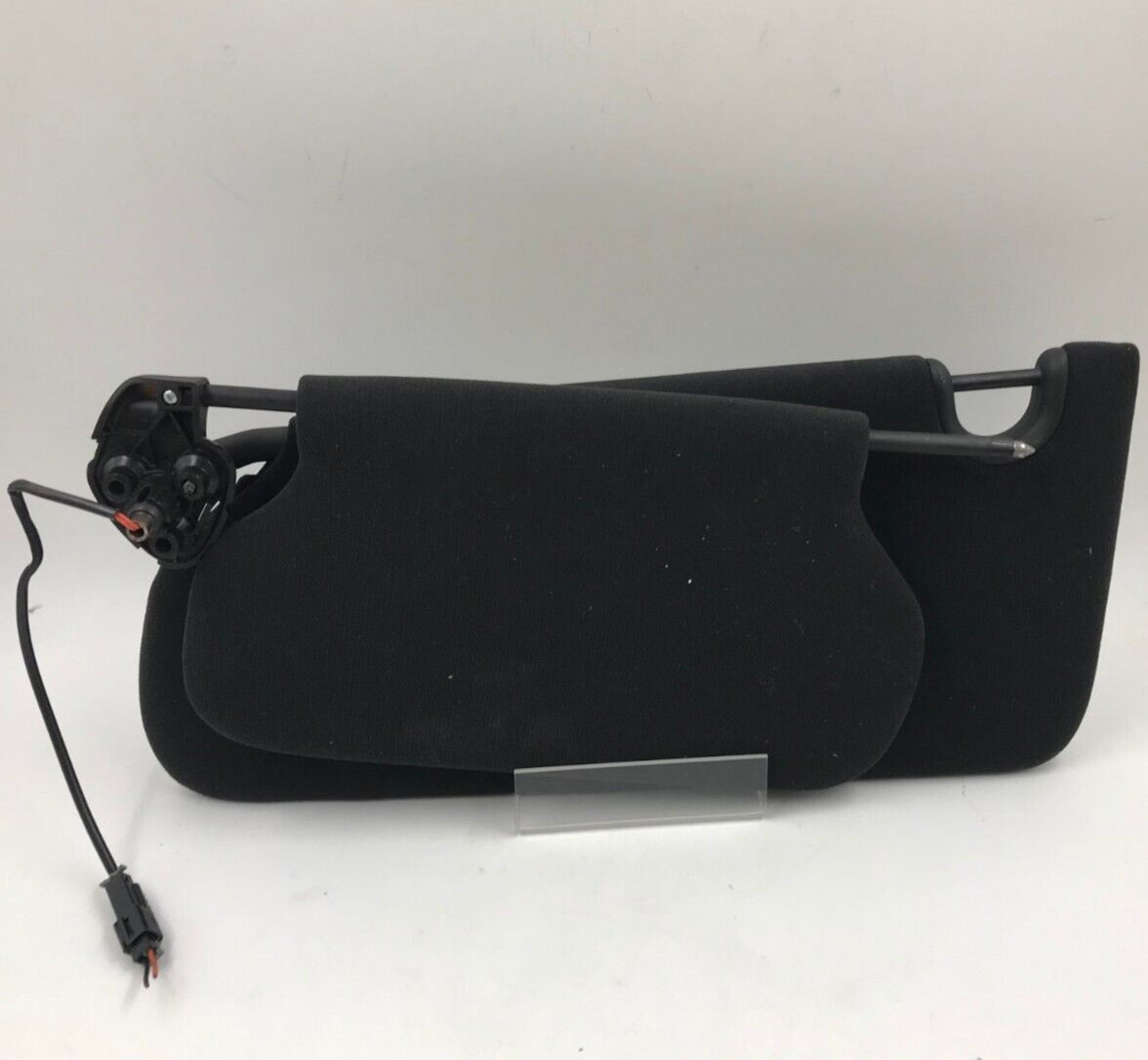 2006-2007 Cadillac DTS Driver Sun Visor Black Illuminated OEM D04B26050
