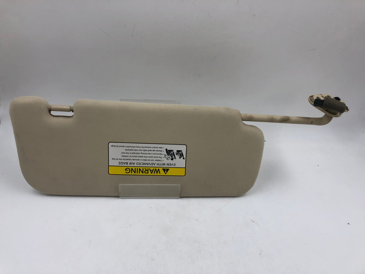 2014-2016 Kia Cadenza Driver Sun Visor Sunvisor Tan OEM C01B42005
