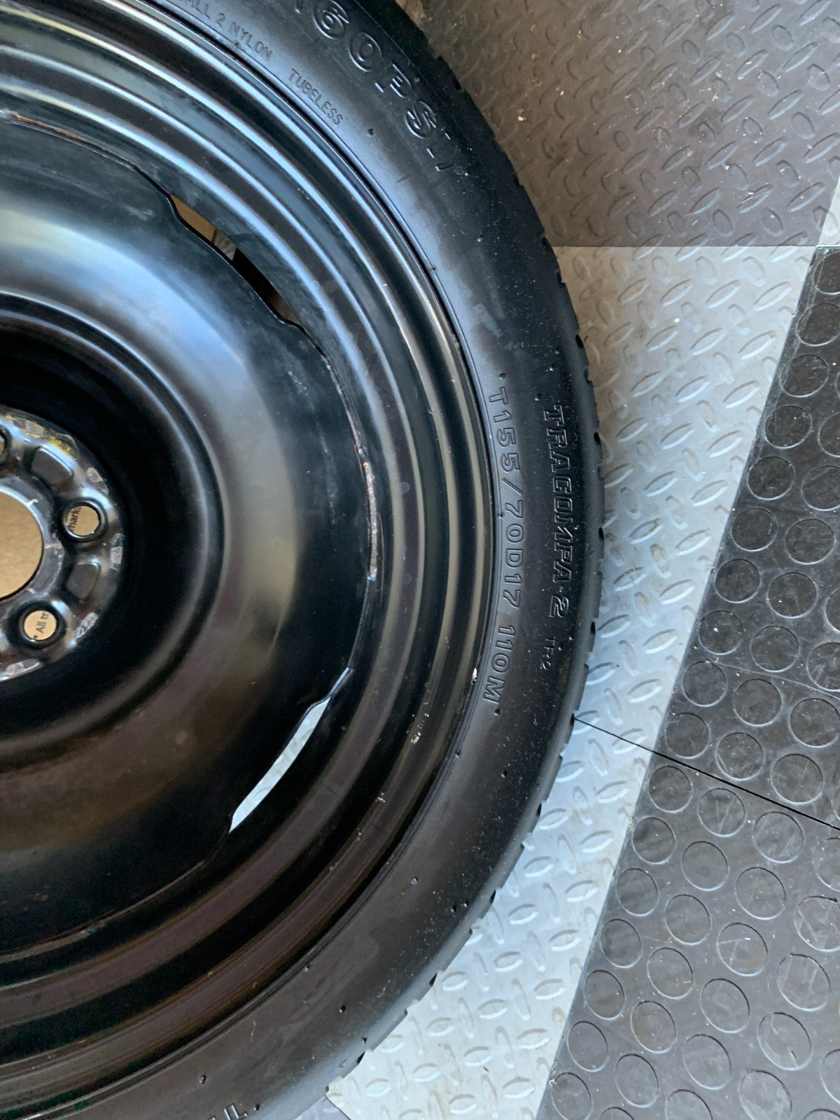 2009-2013 Subaru Forester 17" Spare Tire with Jack Kit Compact Donut T155/70D17