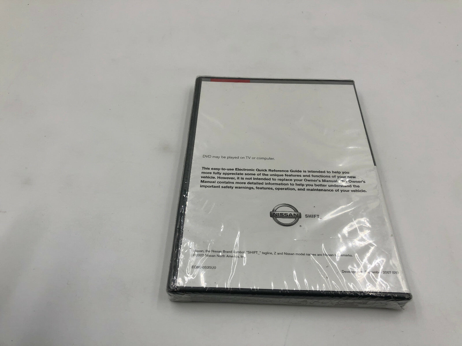 2008 Nissan Rogue Owners Manual Case & DVD Only OEM A01B17087