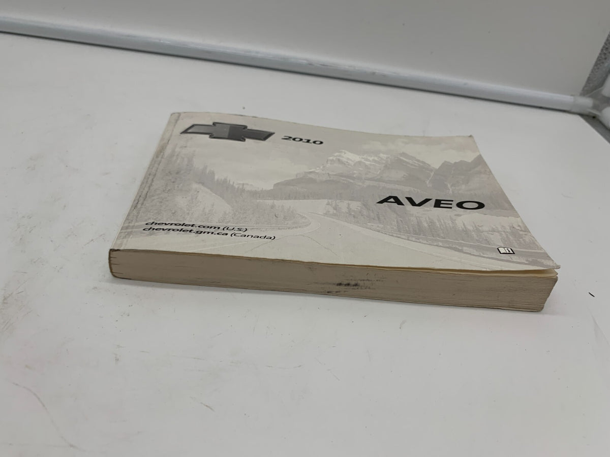 2010 Chevrolet Aveo Owners Manual OEM R01B12021
