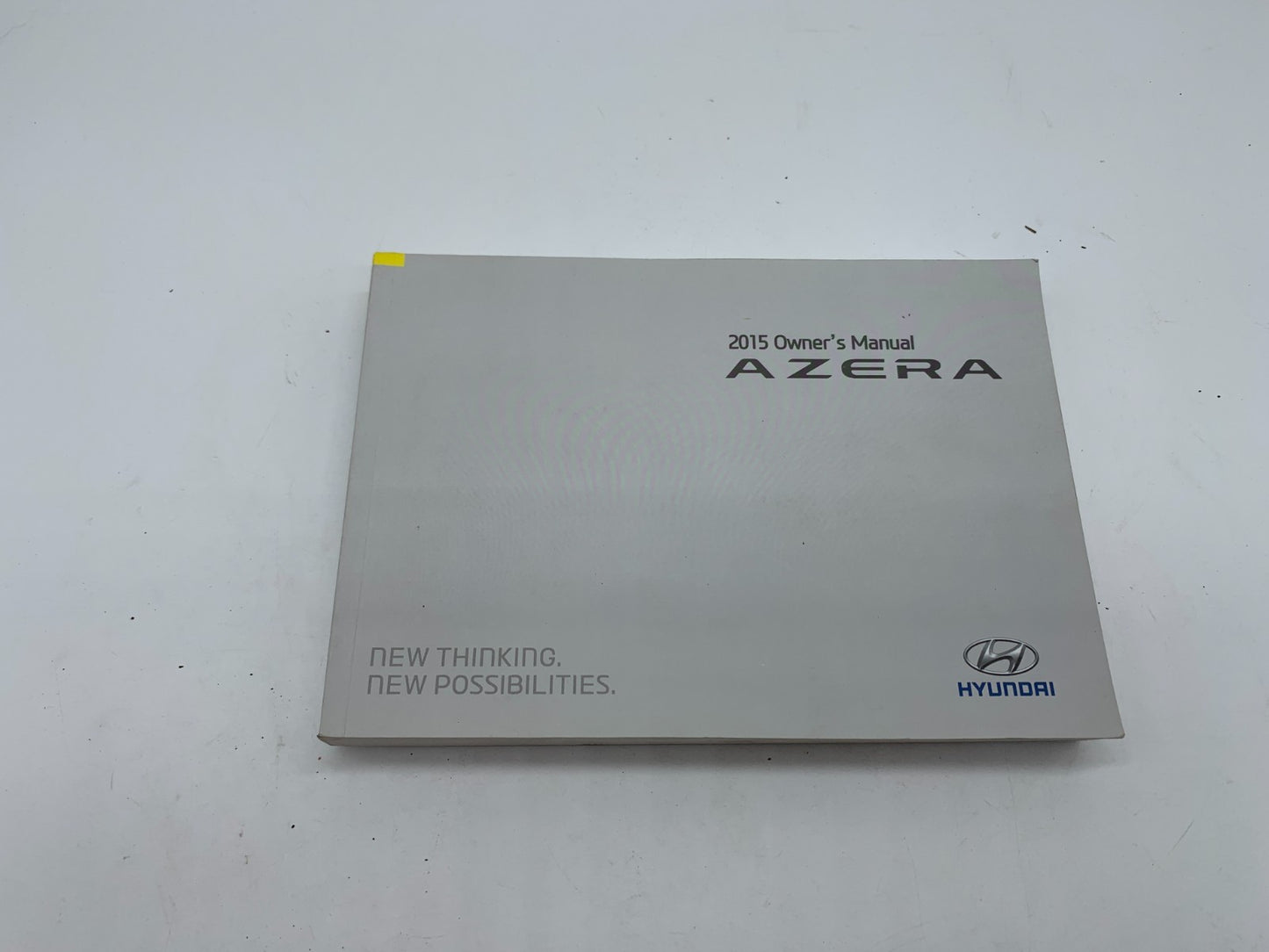 2015 Hyundai Azera Owners Manual Set with Case OEM